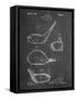 PP9 Chalkboard-Borders Cole-Framed Stretched Canvas