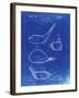 PP9 Faded Blueprint-Borders Cole-Framed Giclee Print