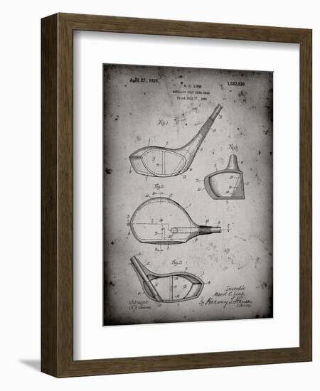 PP9 Faded Grey-Borders Cole-Framed Giclee Print