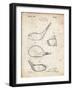 PP9 Vintage Parchment-Borders Cole-Framed Giclee Print