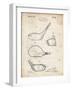 PP9 Vintage Parchment-Borders Cole-Framed Giclee Print