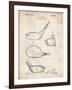 PP9 Vintage Parchment-Borders Cole-Framed Giclee Print