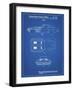 PP90-Blueprint 1962 Corvette Stingray Patent Poster-Cole Borders-Framed Giclee Print