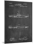 PP91-Chalkboard Holland Submarine Patent Poster-Cole Borders-Mounted Giclee Print