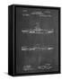 PP91-Chalkboard Holland Submarine Patent Poster-Cole Borders-Framed Stretched Canvas