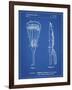 PP915-Blueprint Lacrosse Stick 1936 Patent Poster-Cole Borders-Framed Giclee Print