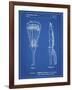 PP915-Blueprint Lacrosse Stick 1936 Patent Poster-Cole Borders-Framed Giclee Print