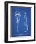 PP915-Blueprint Lacrosse Stick 1936 Patent Poster-Cole Borders-Framed Giclee Print