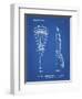 PP915-Blueprint Lacrosse Stick 1936 Patent Poster-Cole Borders-Framed Giclee Print