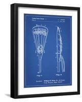 PP915-Blueprint Lacrosse Stick 1936 Patent Poster-Cole Borders-Framed Giclee Print