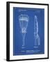 PP915-Blueprint Lacrosse Stick 1936 Patent Poster-Cole Borders-Framed Giclee Print