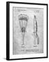 PP915-Slate Lacrosse Stick 1936 Patent Poster-Cole Borders-Framed Giclee Print