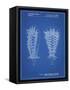 PP916-Blueprint Lacrosse Stick Patent Poster-Cole Borders-Framed Stretched Canvas