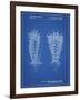 PP916-Blueprint Lacrosse Stick Patent Poster-Cole Borders-Framed Giclee Print