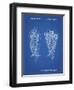 PP916-Blueprint Lacrosse Stick Patent Poster-Cole Borders-Framed Giclee Print