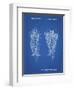 PP916-Blueprint Lacrosse Stick Patent Poster-Cole Borders-Framed Giclee Print