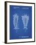 PP916-Blueprint Lacrosse Stick Patent Poster-Cole Borders-Framed Giclee Print