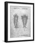 PP916-Slate Lacrosse Stick Patent Poster-Cole Borders-Framed Giclee Print