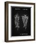 PP916-Vintage Black Lacrosse Stick Patent Poster-Cole Borders-Framed Giclee Print