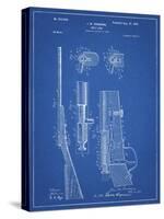 PP93-Blueprint Browning Bolt Action Gun Patent Poster-Cole Borders-Stretched Canvas