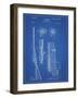 PP93-Blueprint Browning Bolt Action Gun Patent Poster-Cole Borders-Framed Giclee Print