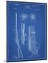 PP93-Blueprint Browning Bolt Action Gun Patent Poster-Cole Borders-Mounted Giclee Print