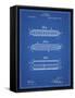 PP94-Blueprint Hohner Harmonica Patent Poster-Cole Borders-Framed Stretched Canvas