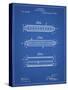 PP94-Blueprint Hohner Harmonica Patent Poster-Cole Borders-Stretched Canvas