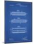 PP94-Blueprint Hohner Harmonica Patent Poster-Cole Borders-Mounted Giclee Print