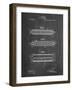 PP94-Chalkboard Hohner Harmonica Patent Poster-Cole Borders-Framed Giclee Print