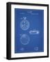 PP940-Blueprint Lemania Swiss Stopwatch Patent Poster-Cole Borders-Framed Giclee Print