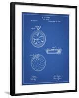 PP940-Blueprint Lemania Swiss Stopwatch Patent Poster-Cole Borders-Framed Giclee Print