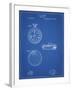PP940-Blueprint Lemania Swiss Stopwatch Patent Poster-Cole Borders-Framed Giclee Print
