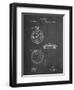 PP940-Chalkboard Lemania Swiss Stopwatch Patent Poster-Cole Borders-Framed Giclee Print