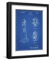 PP941-Blueprint Lighthouse Patent Poster-Cole Borders-Framed Giclee Print