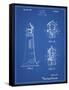 PP941-Blueprint Lighthouse Patent Poster-Cole Borders-Framed Stretched Canvas