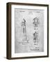 PP941-Slate Lighthouse Patent Poster-Cole Borders-Framed Giclee Print