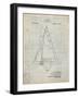 PP942-Antique Grid Parchment Ljungstrom Sailboat Rigging Patent Poster-Cole Borders-Framed Giclee Print