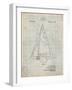 PP942-Antique Grid Parchment Ljungstrom Sailboat Rigging Patent Poster-Cole Borders-Framed Giclee Print