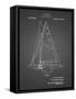 PP942-Black Grid Ljungstrom Sailboat Rigging Patent Poster-Cole Borders-Framed Stretched Canvas