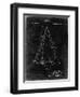 PP942-Black Grunge Ljungstrom Sailboat Rigging Patent Poster-Cole Borders-Framed Giclee Print