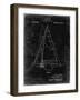 PP942-Black Grunge Ljungstrom Sailboat Rigging Patent Poster-Cole Borders-Framed Giclee Print