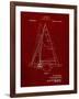 PP942-Burgundy Ljungstrom Sailboat Rigging Patent Poster-Cole Borders-Framed Giclee Print