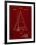 PP942-Burgundy Ljungstrom Sailboat Rigging Patent Poster-Cole Borders-Framed Giclee Print