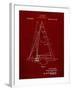 PP942-Burgundy Ljungstrom Sailboat Rigging Patent Poster-Cole Borders-Framed Giclee Print