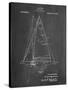 PP942-Chalkboard Ljungstrom Sailboat Rigging Patent Poster-Cole Borders-Stretched Canvas