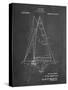 PP942-Chalkboard Ljungstrom Sailboat Rigging Patent Poster-Cole Borders-Stretched Canvas