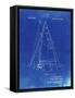 PP942-Faded Blueprint Ljungstrom Sailboat Rigging Patent Poster-Cole Borders-Framed Stretched Canvas
