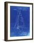 PP942-Faded Blueprint Ljungstrom Sailboat Rigging Patent Poster-Cole Borders-Framed Giclee Print