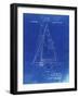 PP942-Faded Blueprint Ljungstrom Sailboat Rigging Patent Poster-Cole Borders-Framed Giclee Print